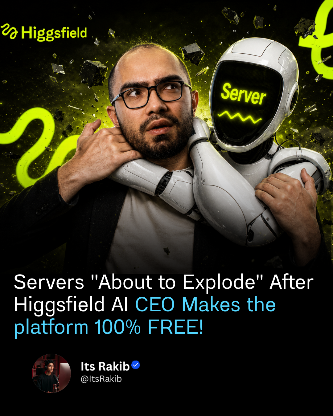 Servers "About to Explode" After Higgsfield AI CEO Makes the platform 100% FREE!