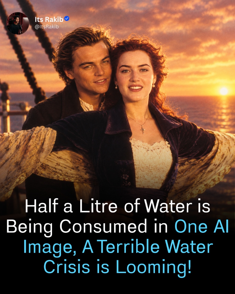 Half a Litre of Water Is Consumed in One AI Image, A Terrible Water Crisis Is Looming!