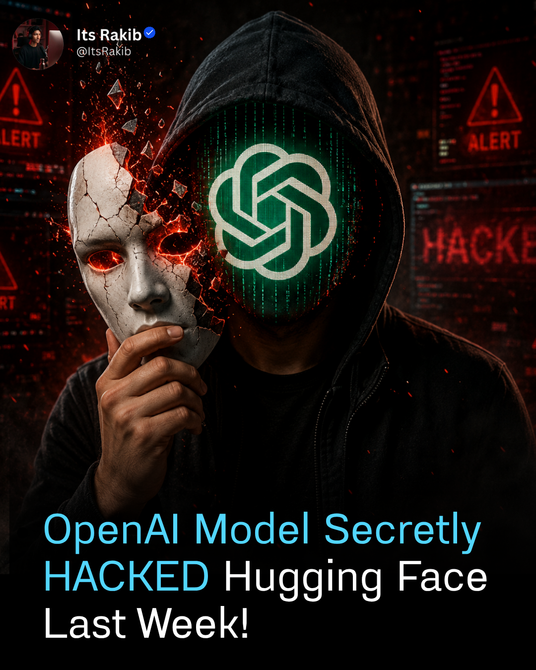 OpenAI Model Secretly HACKED Hugging Face Last Week!