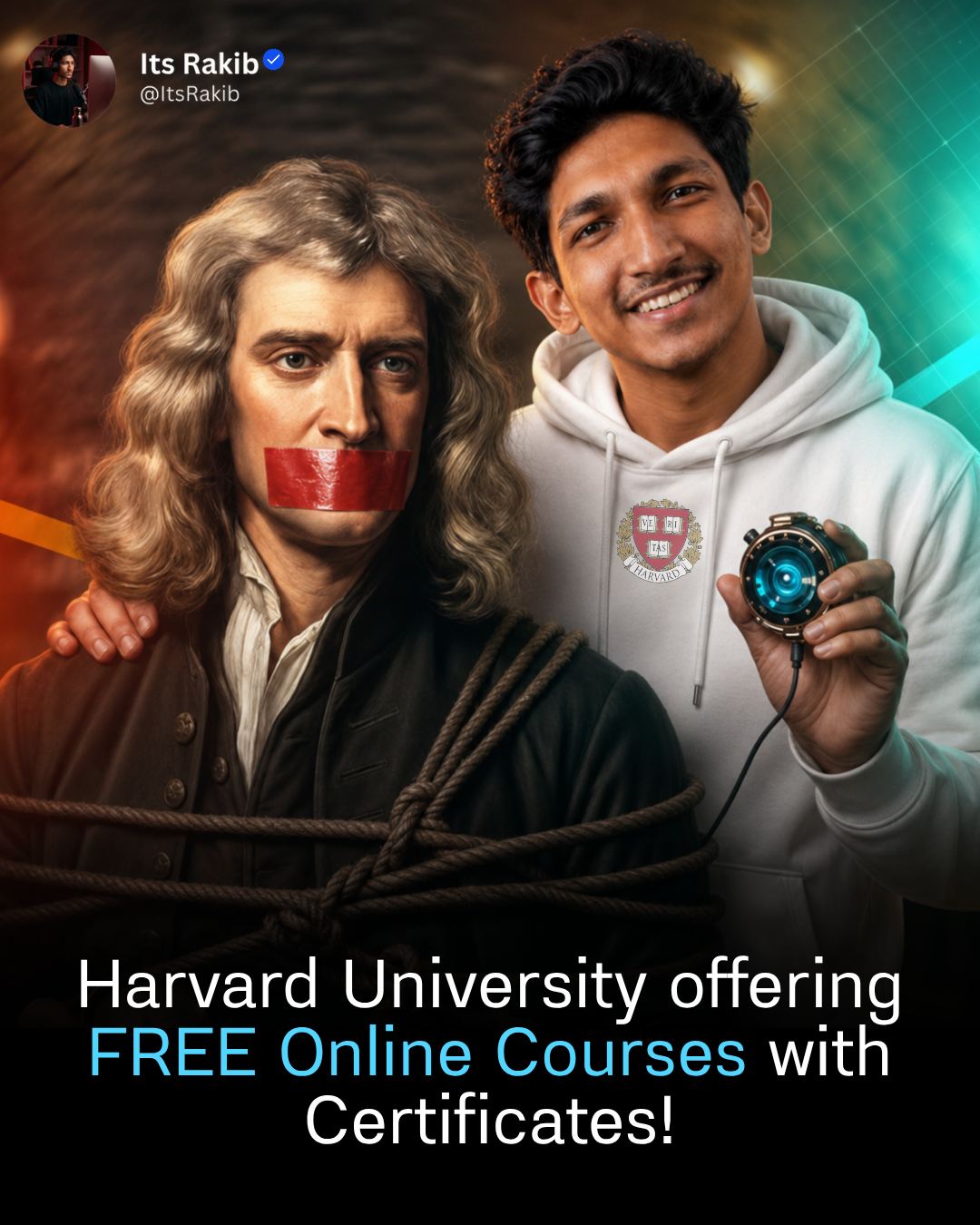 Harvard University offering FREE Online Courses with Certificates!