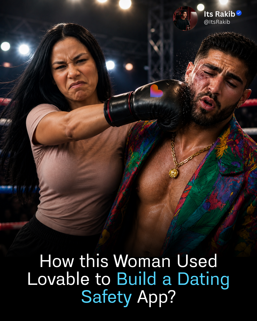How this Woman Used Lovable to Build a Dating Safety App?