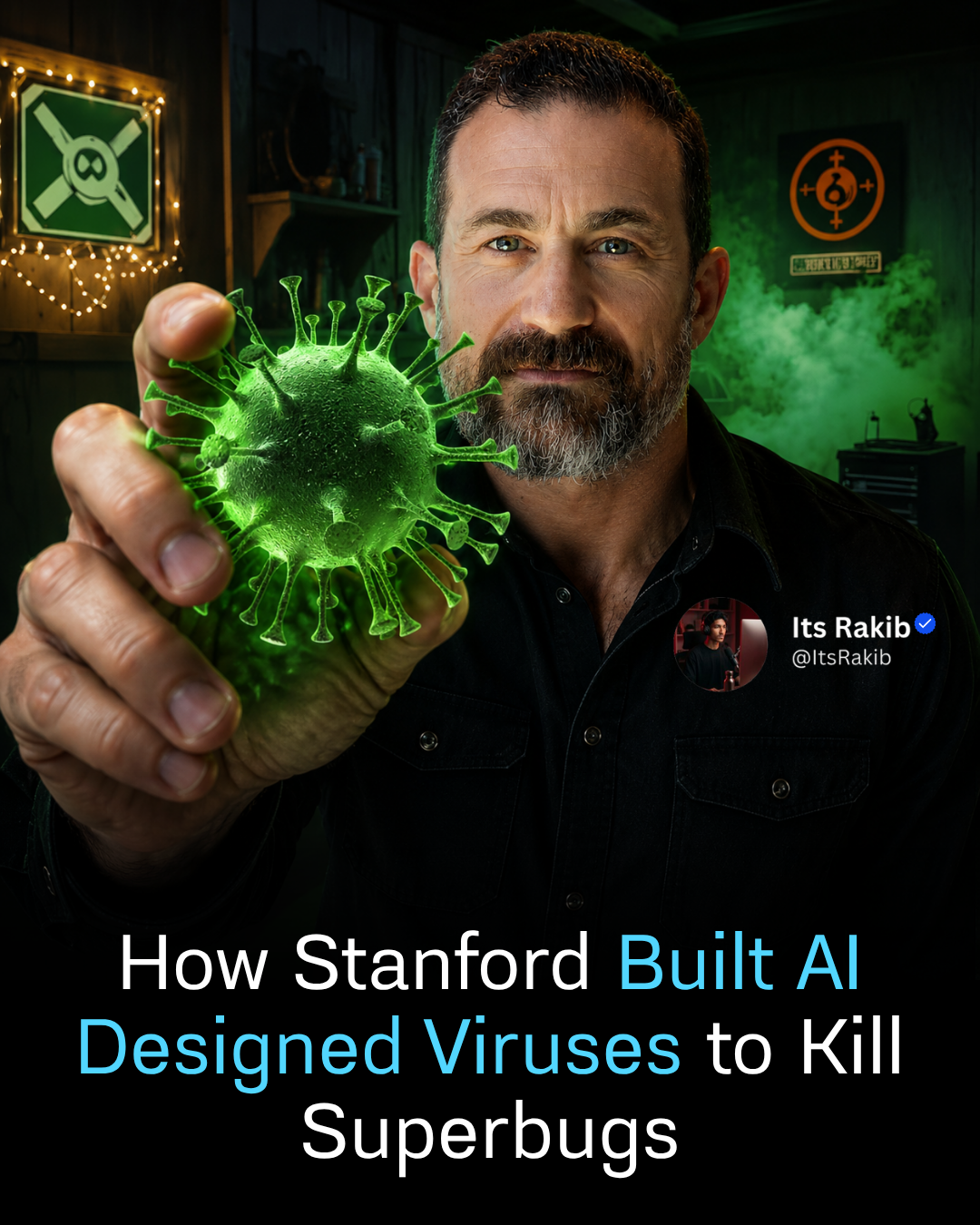 How Stanford Built AI Designed Viruses to Kill Superbugs