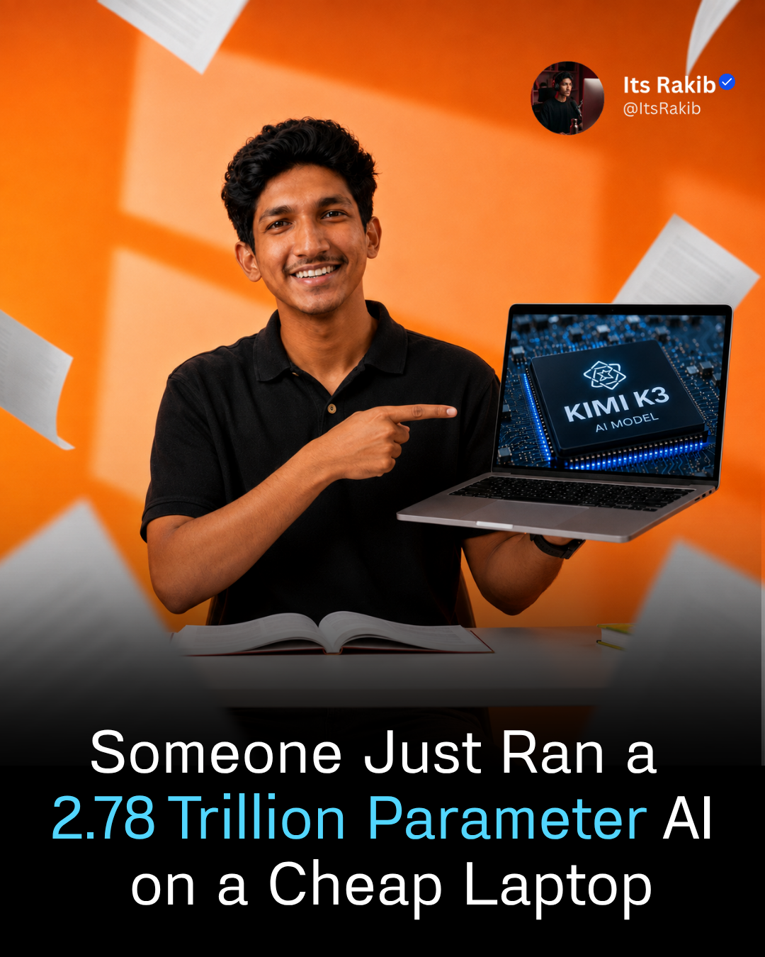 Someone Just Ran a 2.78 Trillion Parameter AI on a Cheap Laptop