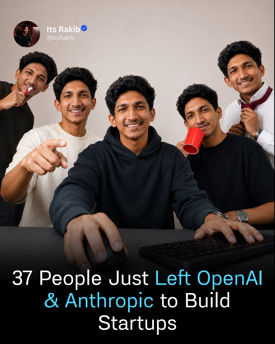 37 People Just Left OpenAI &amp; Anthropic to Build Startups