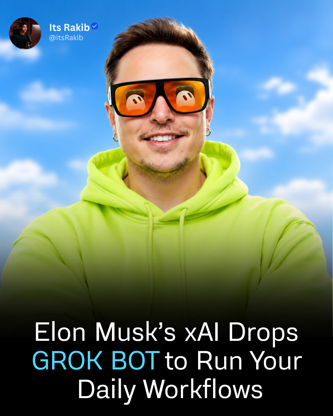 Elon Musk’s xAI Drops GROK BOT to Run Your Daily Workflows