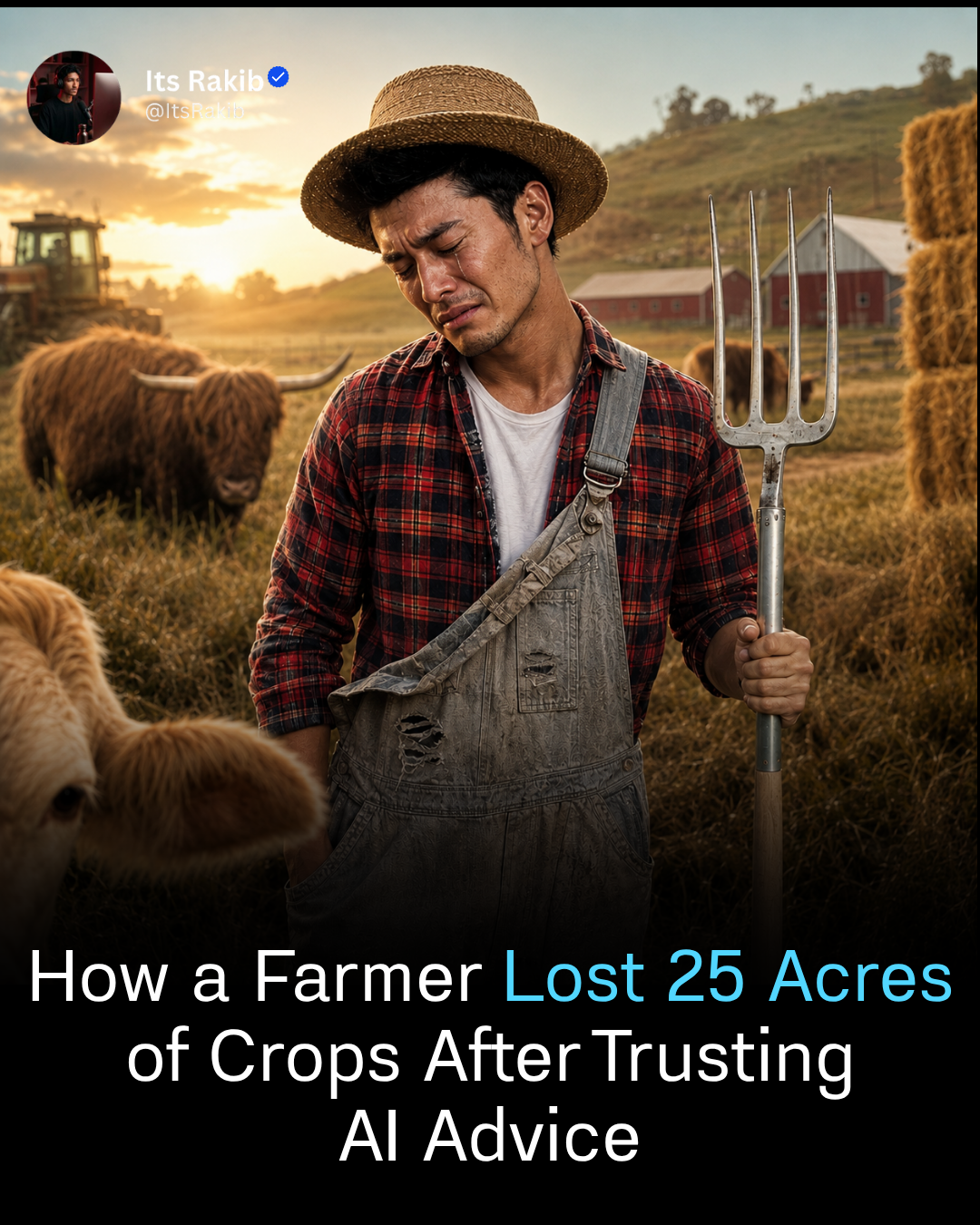 How a Farmer Lost 25 Acres of Crops After Trusting AI Advice