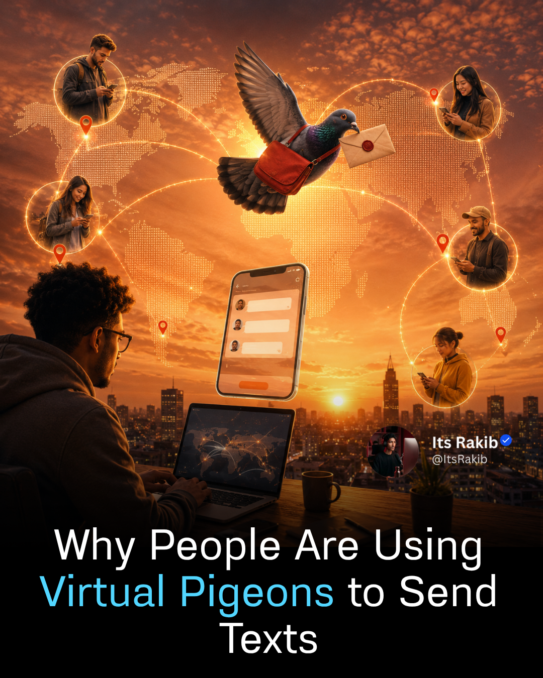 Why People Are Using Virtual Pigeons to Send Texts