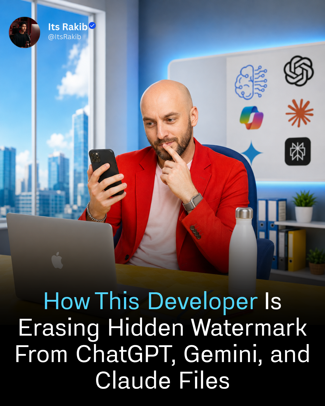How This Developer Is Erasing Hidden Watermark From ChatGPT, Gemini, and Claude Files