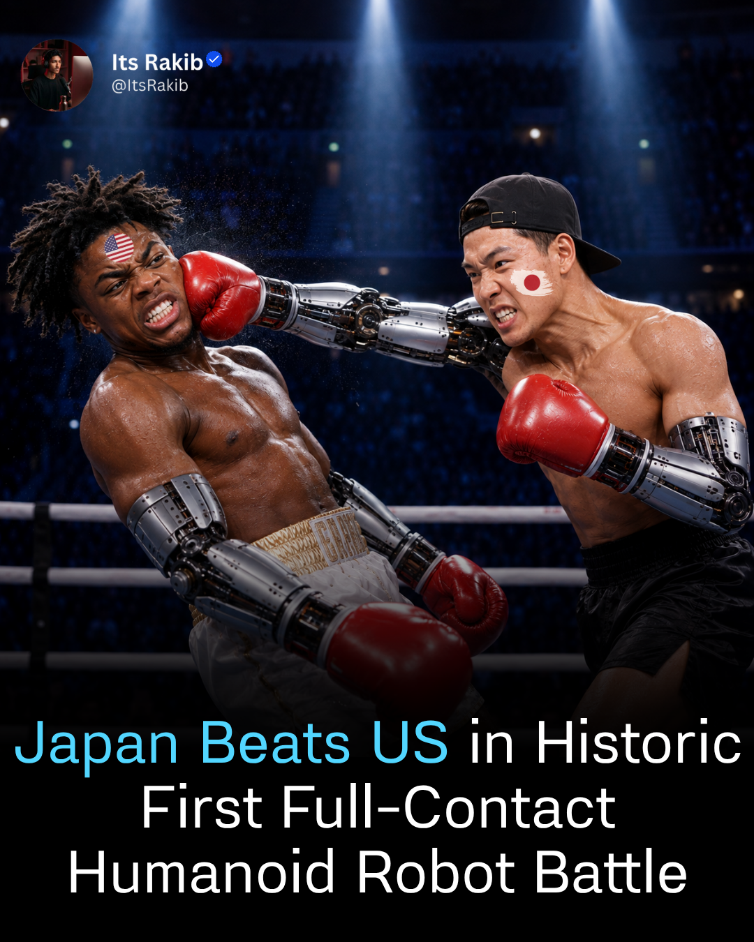 Japan Beats US in Historic First Full-Contact Humanoid Robot Battle