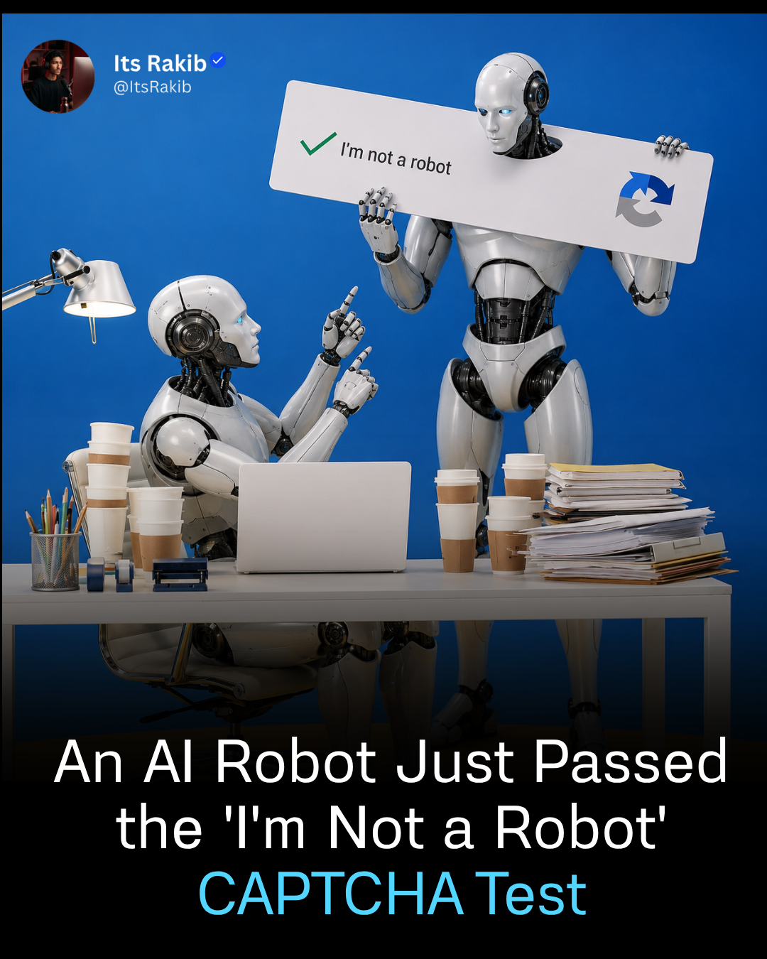 An AI Robot Just Passed the 'I'm Not a Robot' CAPTCHA Test