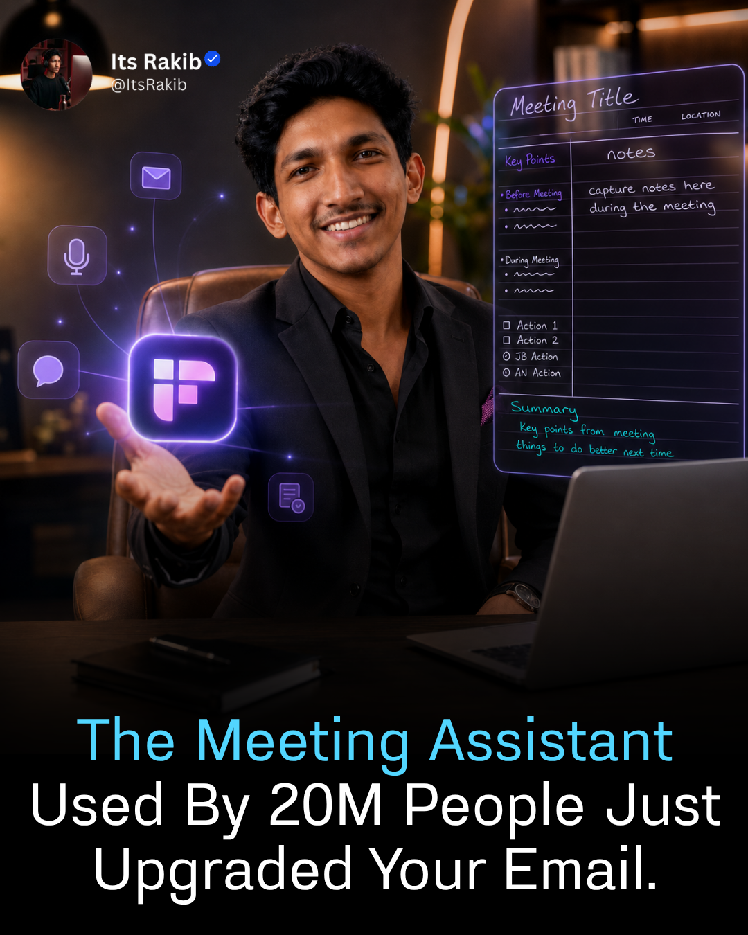 The Meeting Assistant Used By 20M People Just Upgraded Your Email.