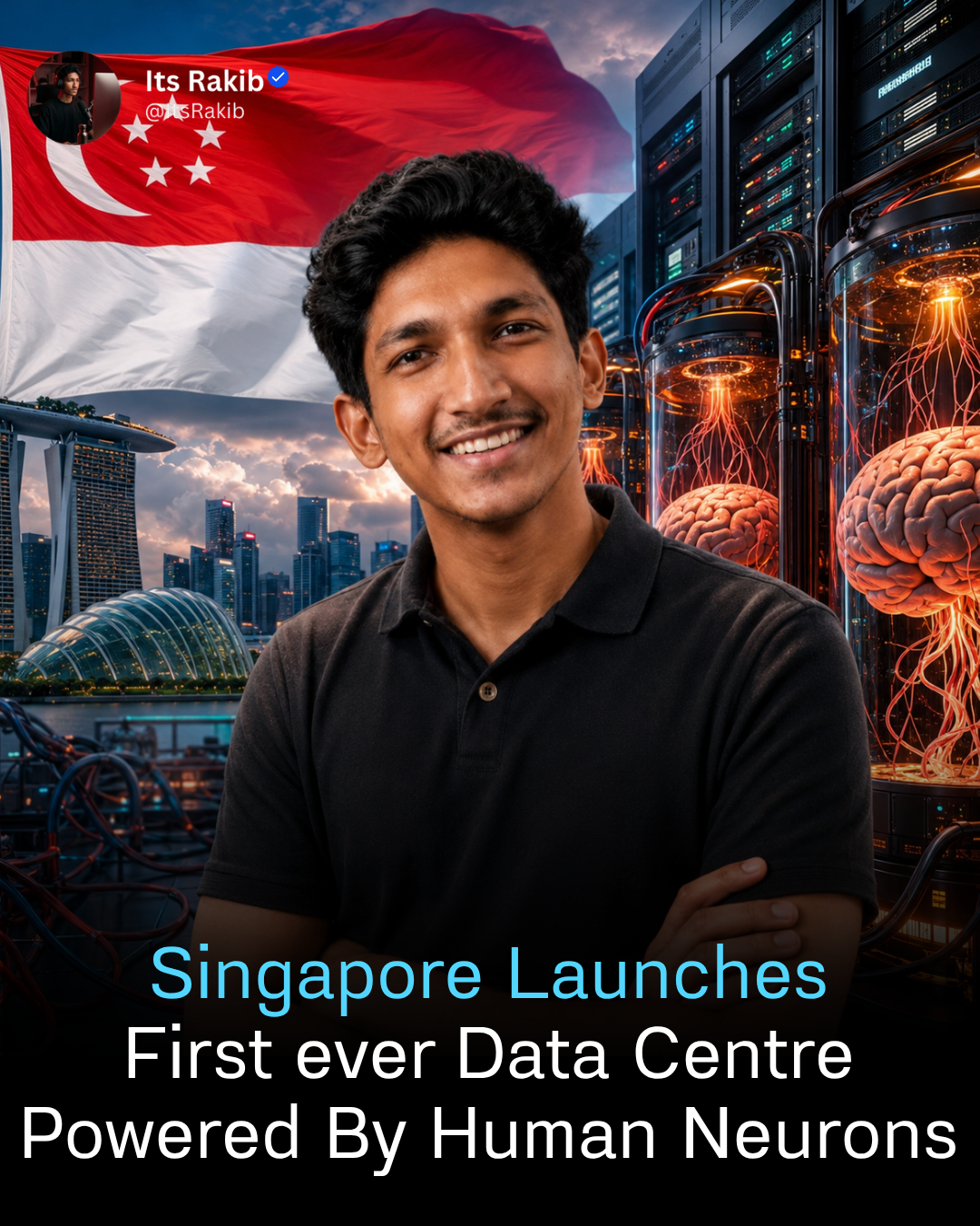 Singapore Launches First ever Data Centre Powered By Human Neurons