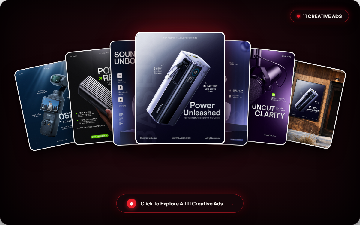 Tech Gadgets Ad Creatives