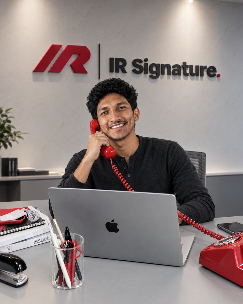 Rakib — Founder & Creative Director, IR Signature