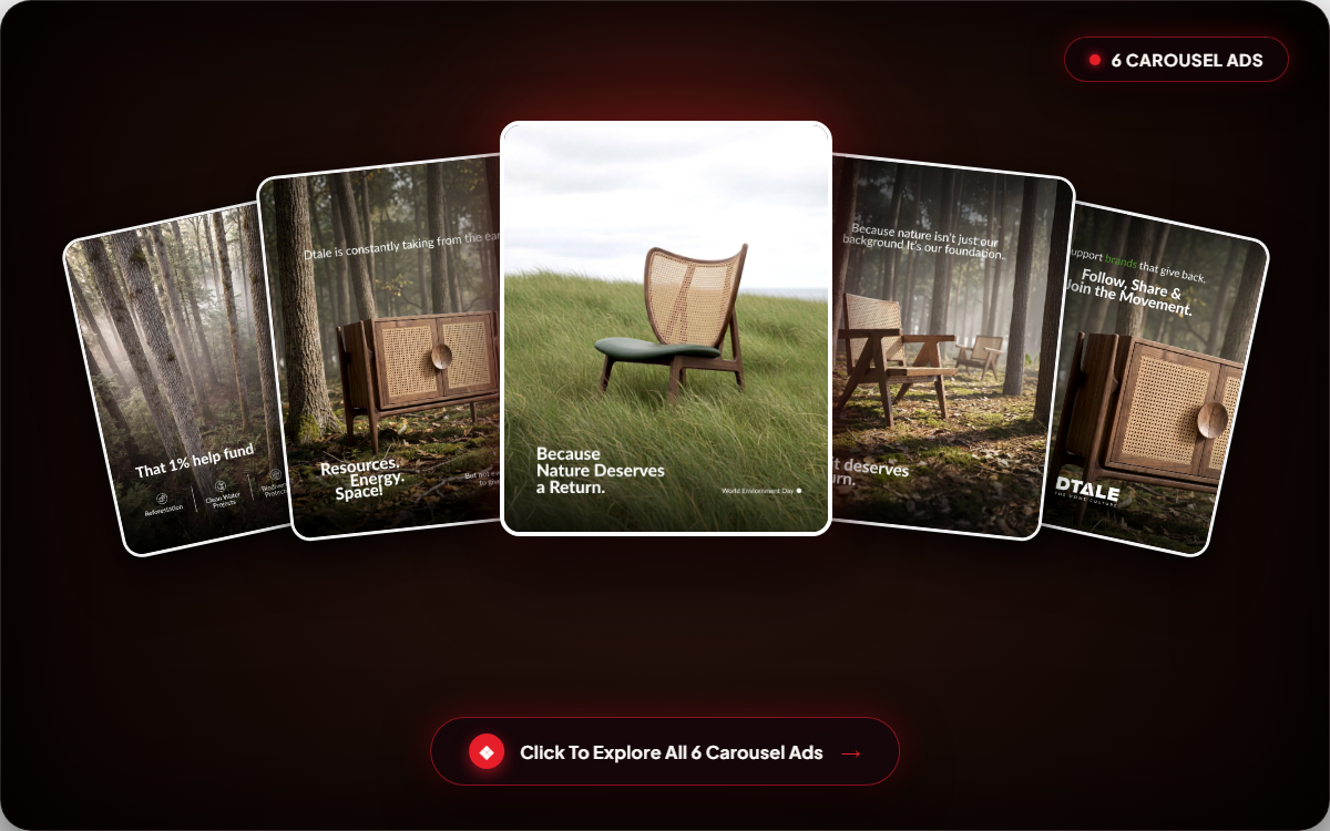Furniture Brand Ad Creatives