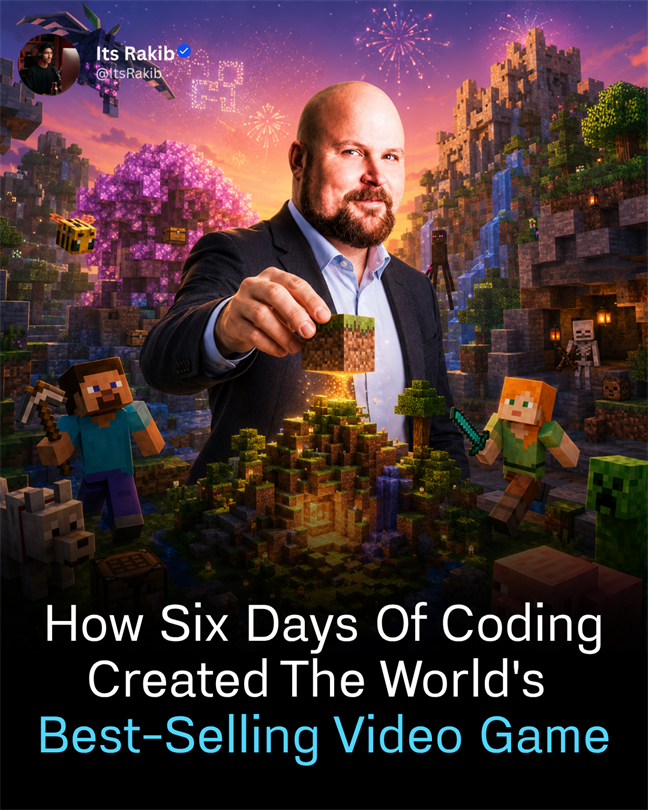 How Six Days Of Coding Created The World's Best-Selling Video Game