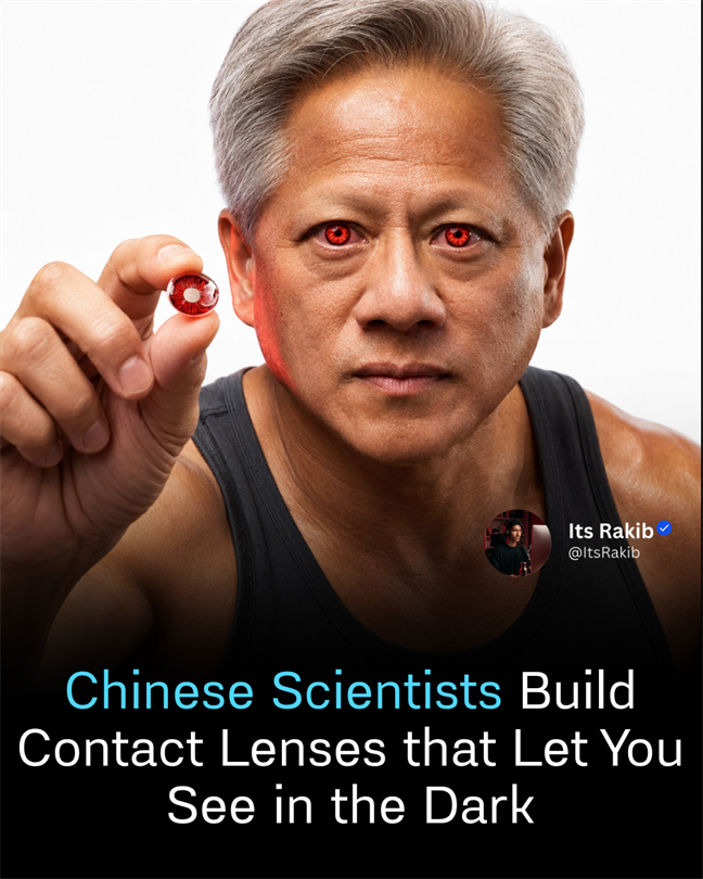 Chinese Scientists Build Contact Lenses that Let You See in the Dark