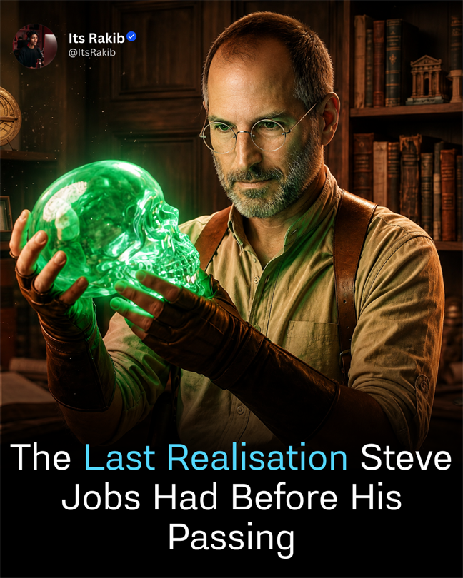 The Last Realisation Steve Jobs Had Before His Passing